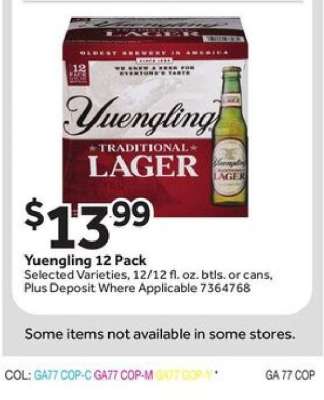 Yuengling 12 Pack