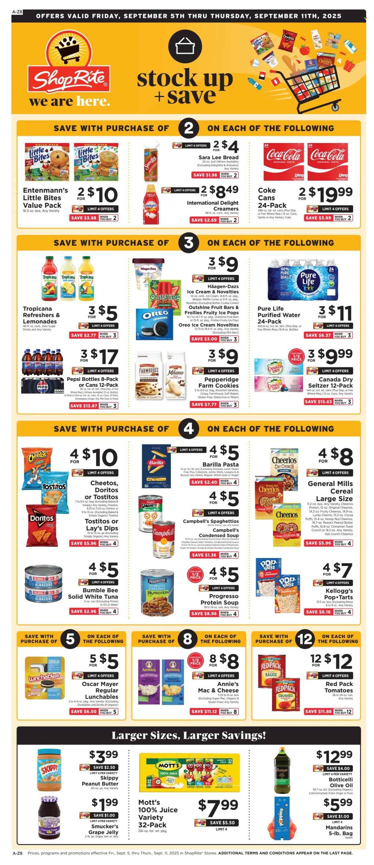 ShopRite ad - 09/05/2025 - 09/11/2025. Page 1