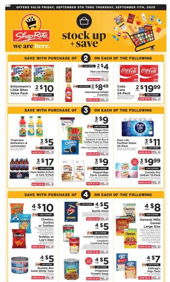 ShopRite Flyer - 09/05/2025 - 09/11/2025.