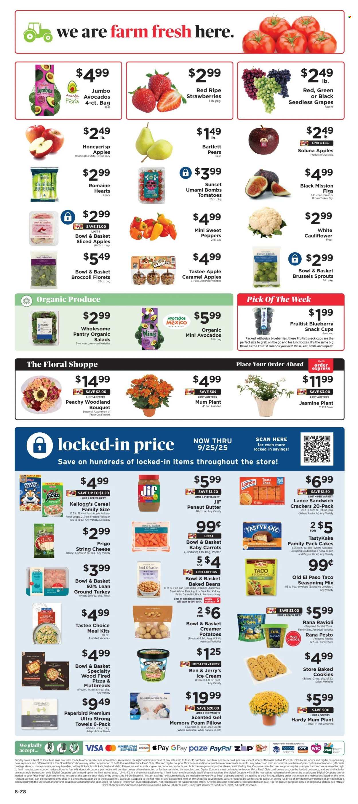 ShopRite ad - 09/05/2025 - 09/11/2025. Page 9