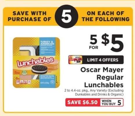 Oscar Mayer Regular Lunchables
