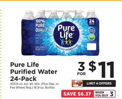 Pure Life Purified Water 24-Pack