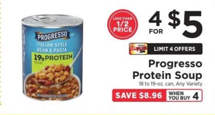 Progresso Protein Soup*
