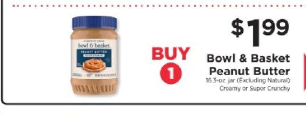Bowl & Basket Peanut Butter