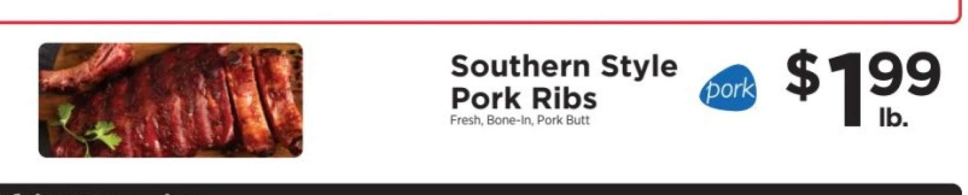 Southern Style Pork Ribs