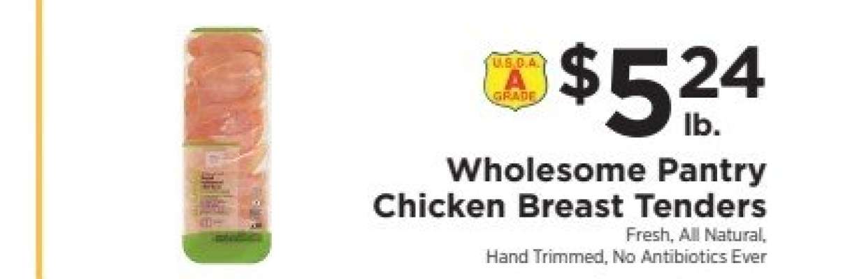 Wholesome Pantry Chicken Breast Tenders