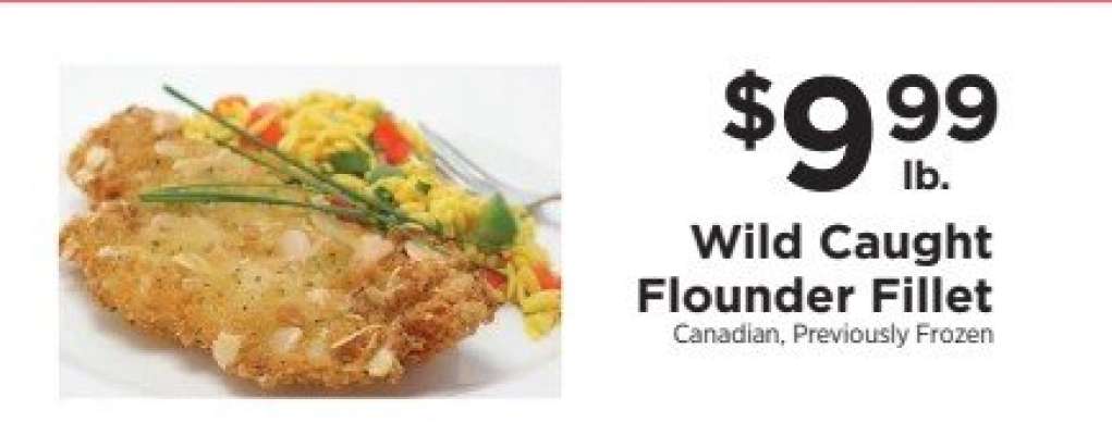 Wild Caught Flounder Fillet