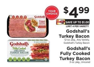 Godshall's Turkey Bacon