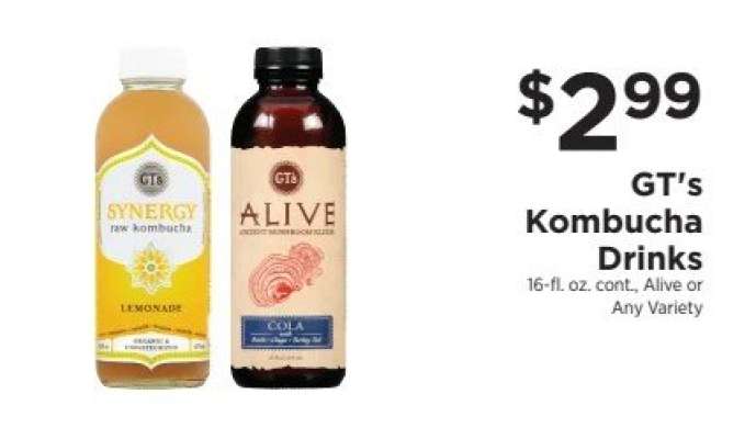 GT's Kombucha Drinks