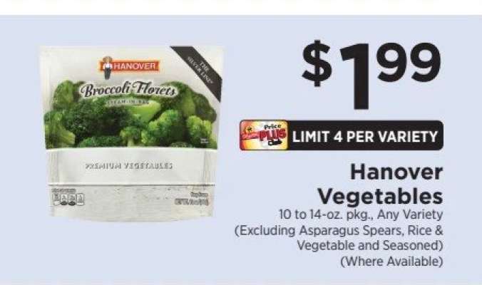 Hanover Vegetables