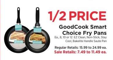 GoodCook Smart Choice Fry Pans