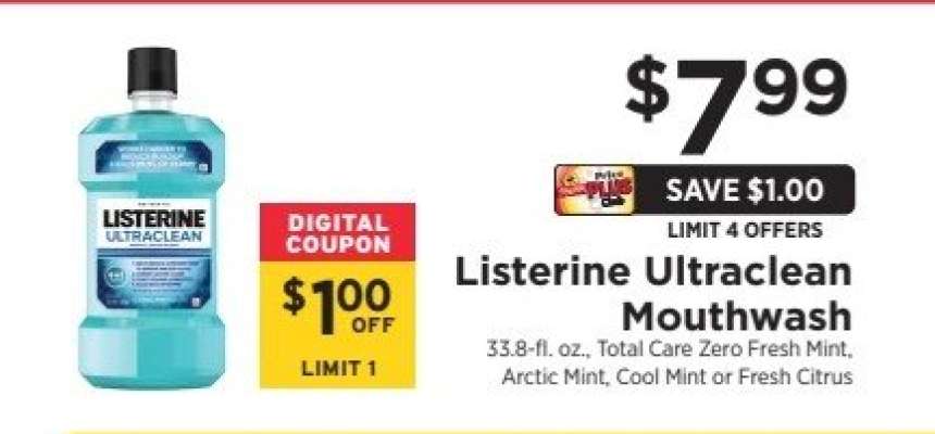 Listerine Ultraclean Mouthwash