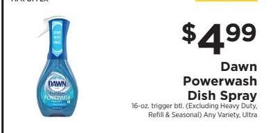 Dawn Powerwash Dish Spray