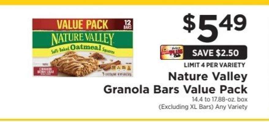 Nature Valley Granola Bars Value Pack