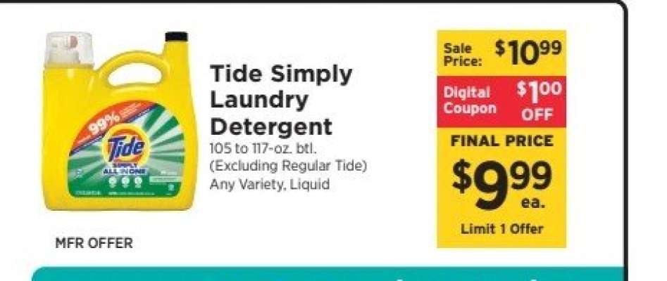 Tide Simply Laundry Detergent