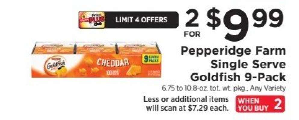 Pepperidge Farm Single Serve Goldfish 9-Pack