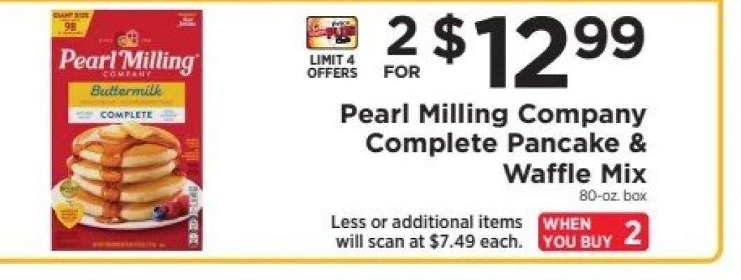 Pearl Milling Company Complete Pancake & Waffle Mix