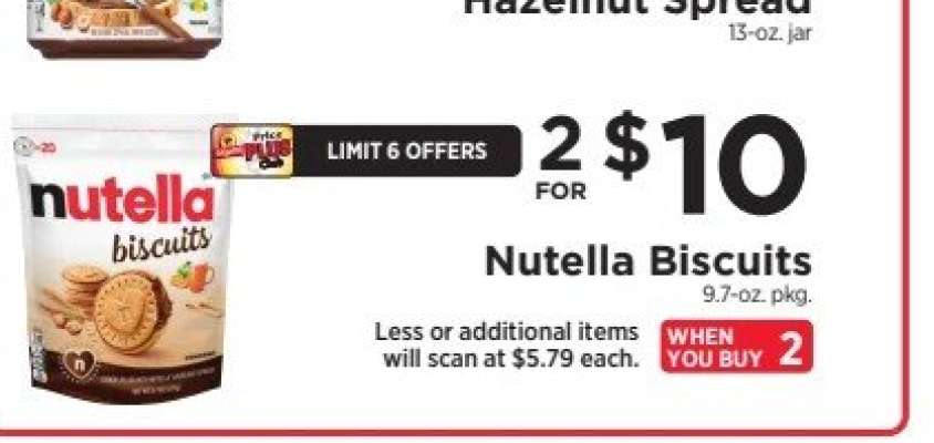Nutella Biscuits