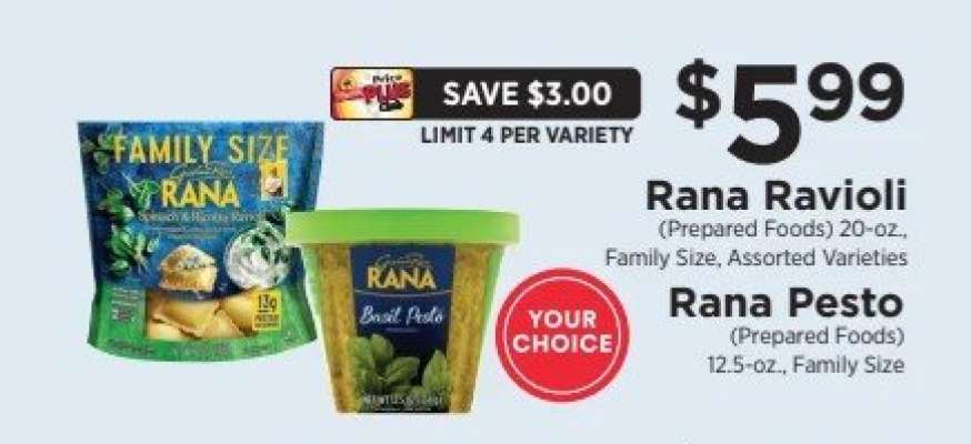 Rana Ravioli / Rana Pesto