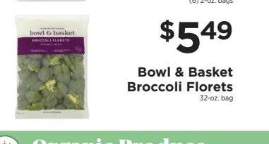Bowl & Basket Broccoli Florets