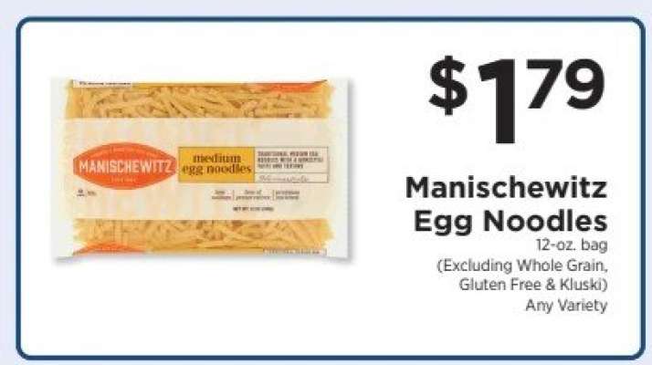 Manischewitz Egg Noodles
