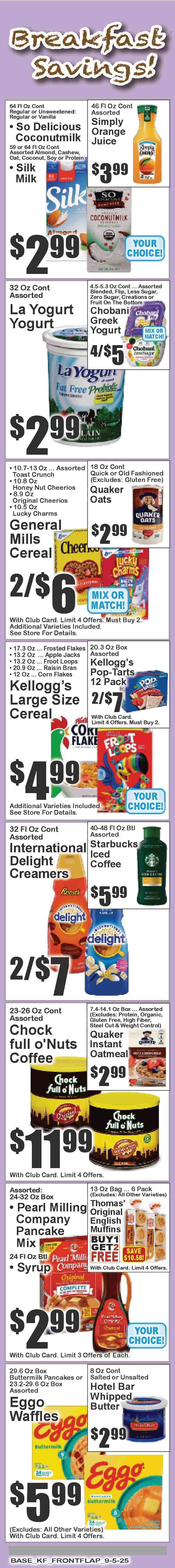 Key Food ad - 09/05/2025 - 09/11/2025. Page 2
