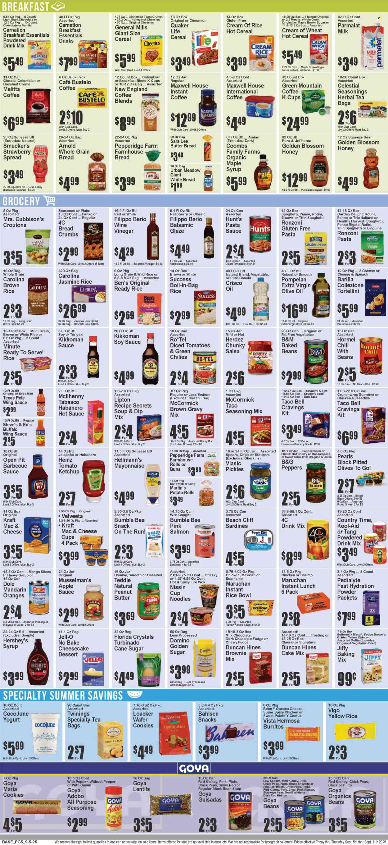 Key Food ad - 09/05/2025 - 09/11/2025. Page 6
