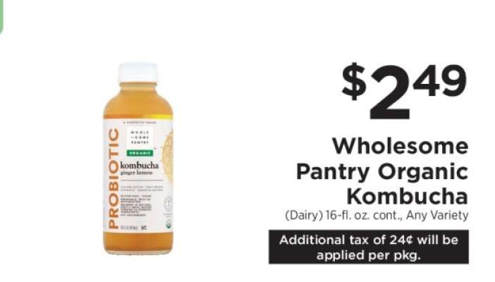 Wholesome Pantry Organic Kombucha
