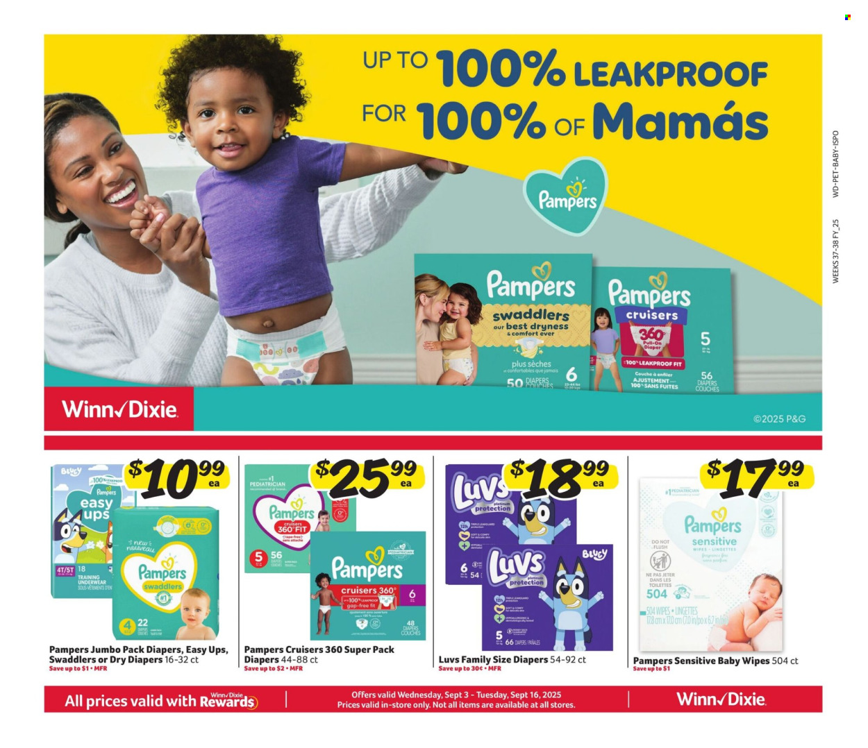 Winn Dixie ad - 09/03/2025 - 09/16/2025. Page 6