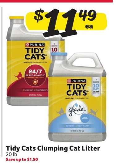 Tidy Cats Clumping Cat Litter*