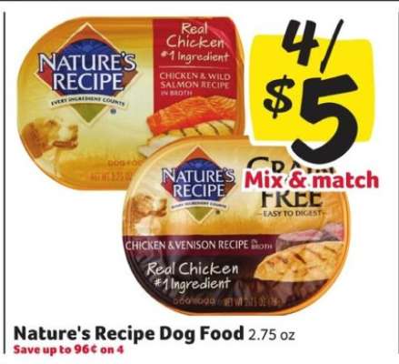 Nature's Recipe Dog Food*