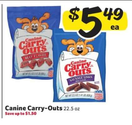 Canine Carry-Outs
