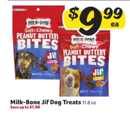 Milk-Bone Jif Dog Treats