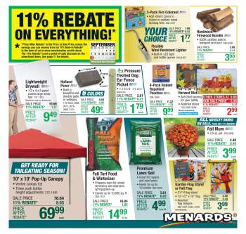 Menards Flyer - 09/04/2025 - 09/14/2025.