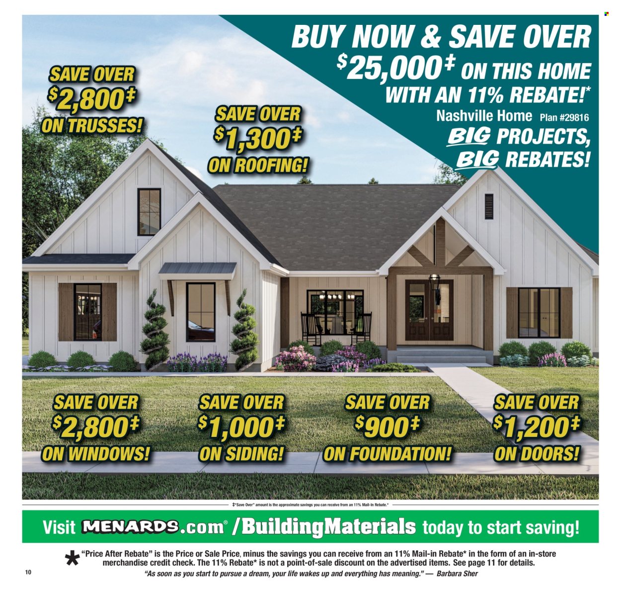 Menards ad - 09/04/2025 - 09/14/2025. Page 16
