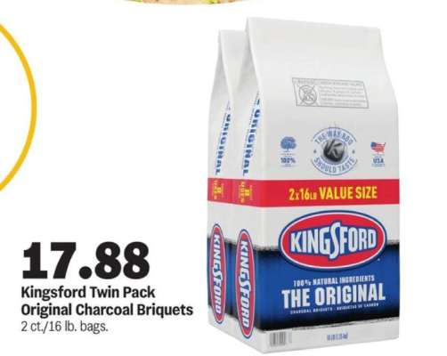 Kingsford Twin Pack Original Charcoal Briquets