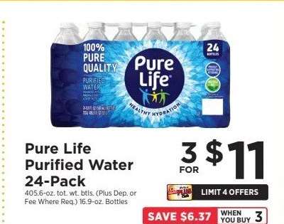 Pure Life Purified Water 24-Pack
