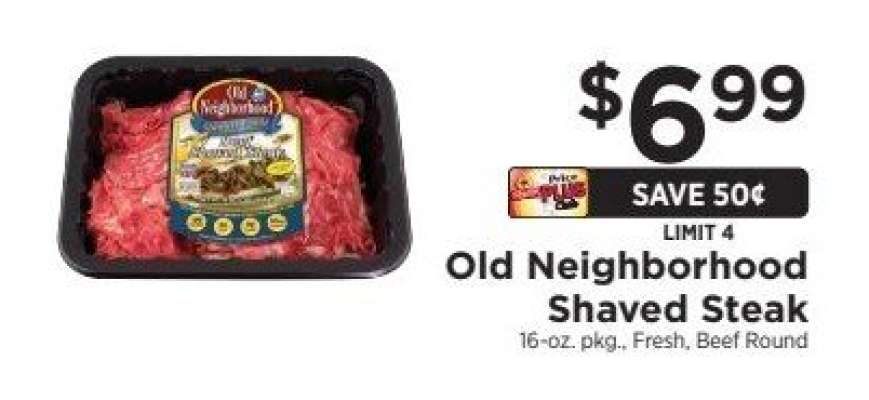 Old Neighborhood Shaved Steak