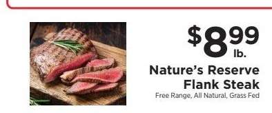 Nature's Reserve Flank Steak