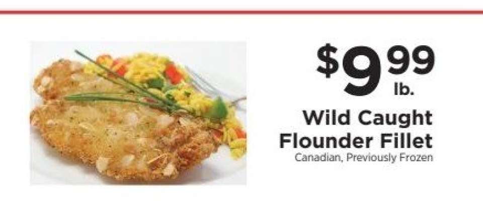 Wild Caught Flounder Fillet