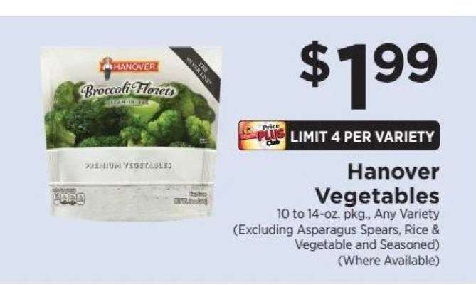 Hanover Vegetables
