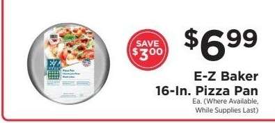 E-Z Baker 16-In. Pizza Pan
