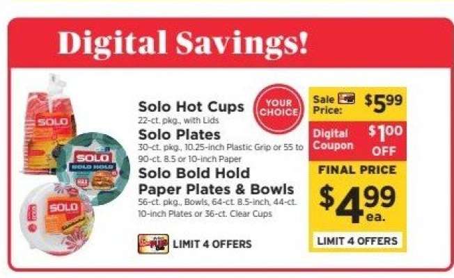 Solo Hot Cups, Solo Plates, Solo Bold Hold Paper Plates & Bowls