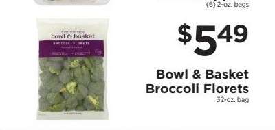 Bowl & Basket Broccoli Florets