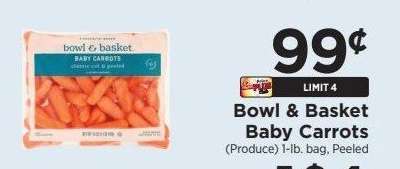 Bowl & Basket Baby Carrots