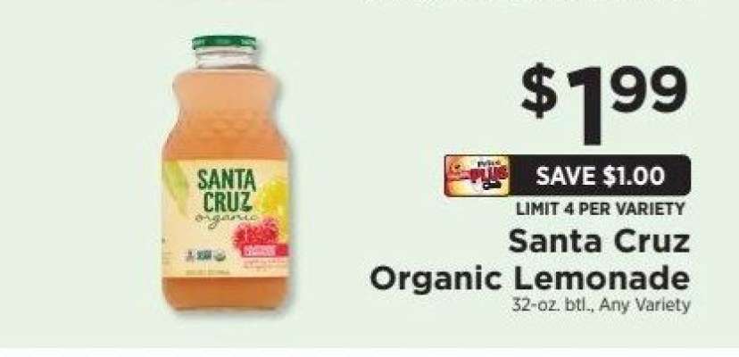 Santa Cruz Organic Lemonade