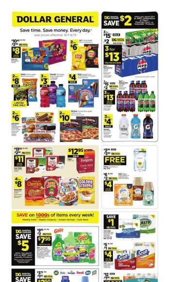 Dollar General Flyer - 09/07/2025 - 09/13/2025.