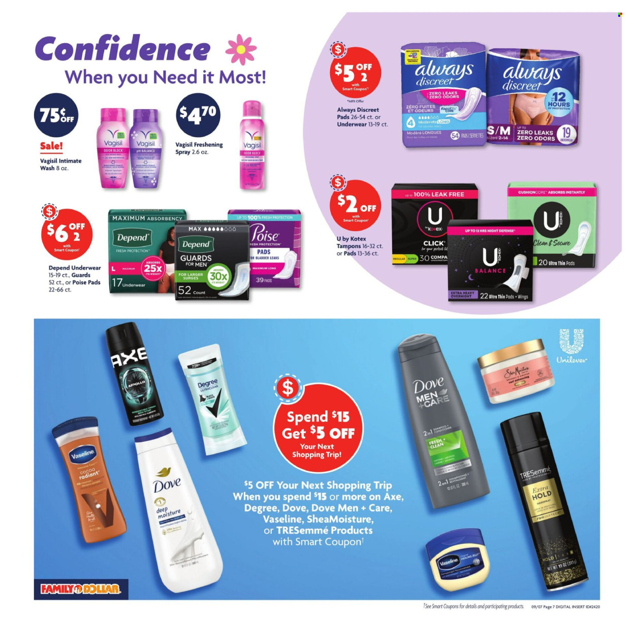 Family Dollar ad - 09/07/2025 - 09/13/2025. Page 9