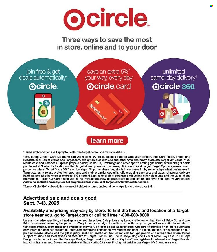 Target ad - 09/07/2025 - 09/13/2025. Page 31