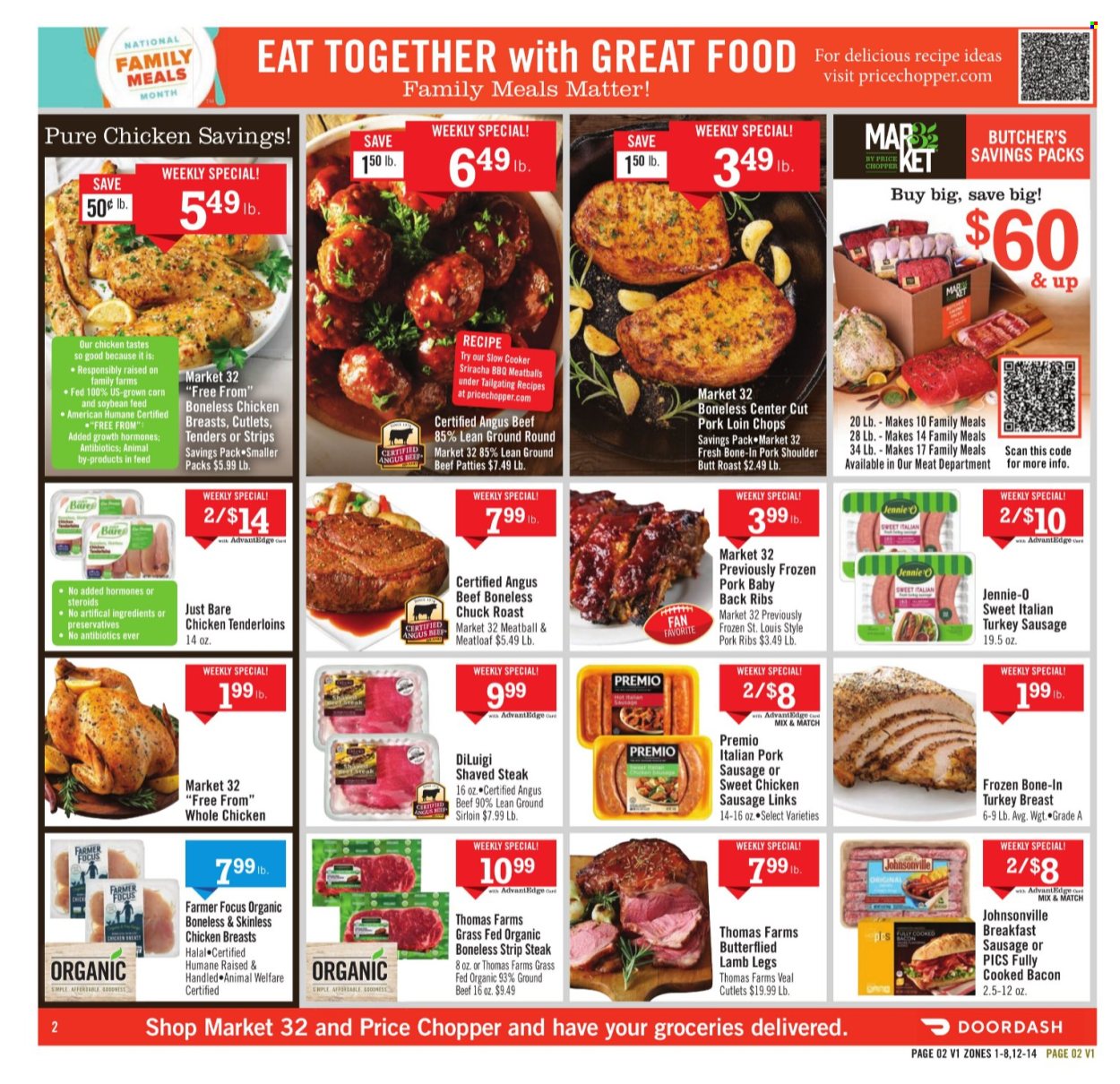 Price Chopper ad - 09/07/2025 - 09/13/2025. Page 2
